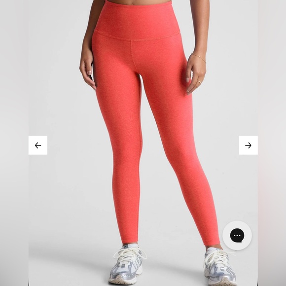 NWT Beyond Yoga Caught in the Midi Leggings - Ash Red - Picture 3 of 7